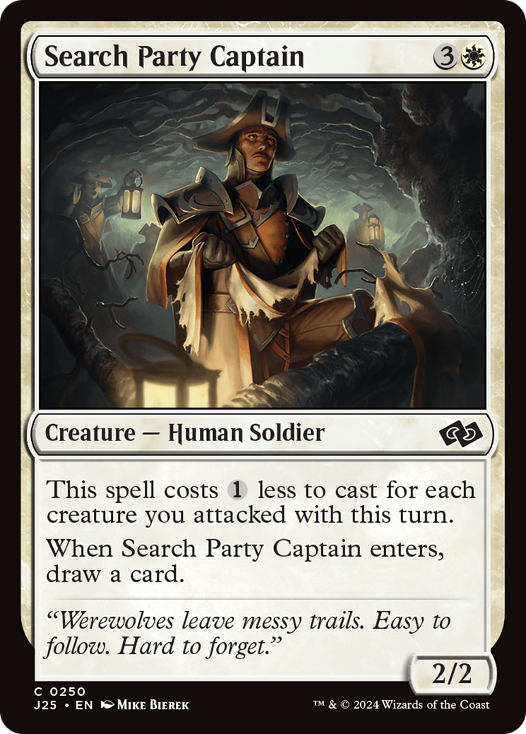 Search Party Captain [Foundations Jumpstart] | Magic Magpie