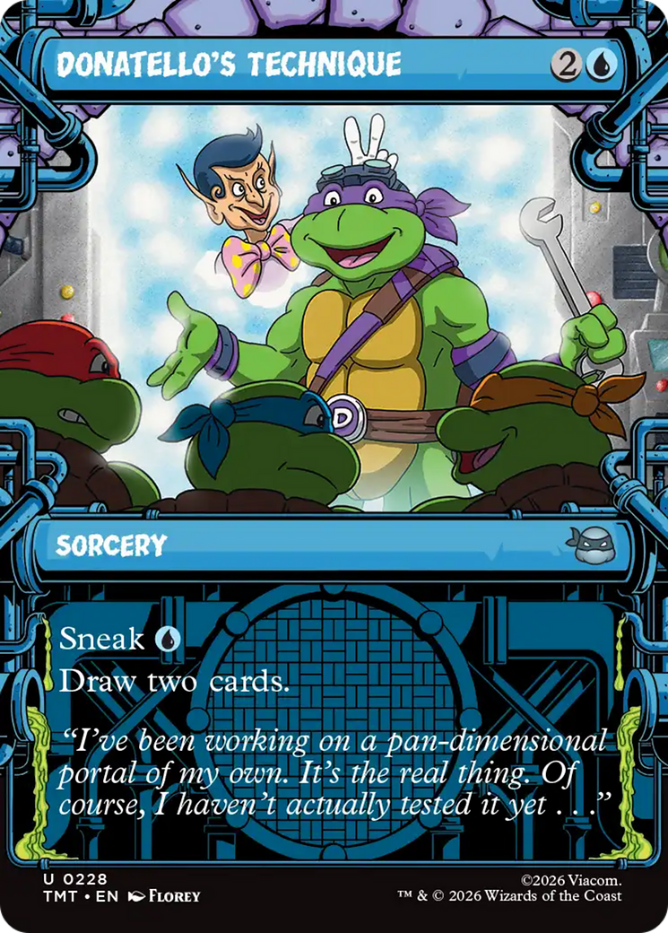 Donatello's Technique (Showcase) [Teenage Mutant Ninja Turtles] | Magic Magpie