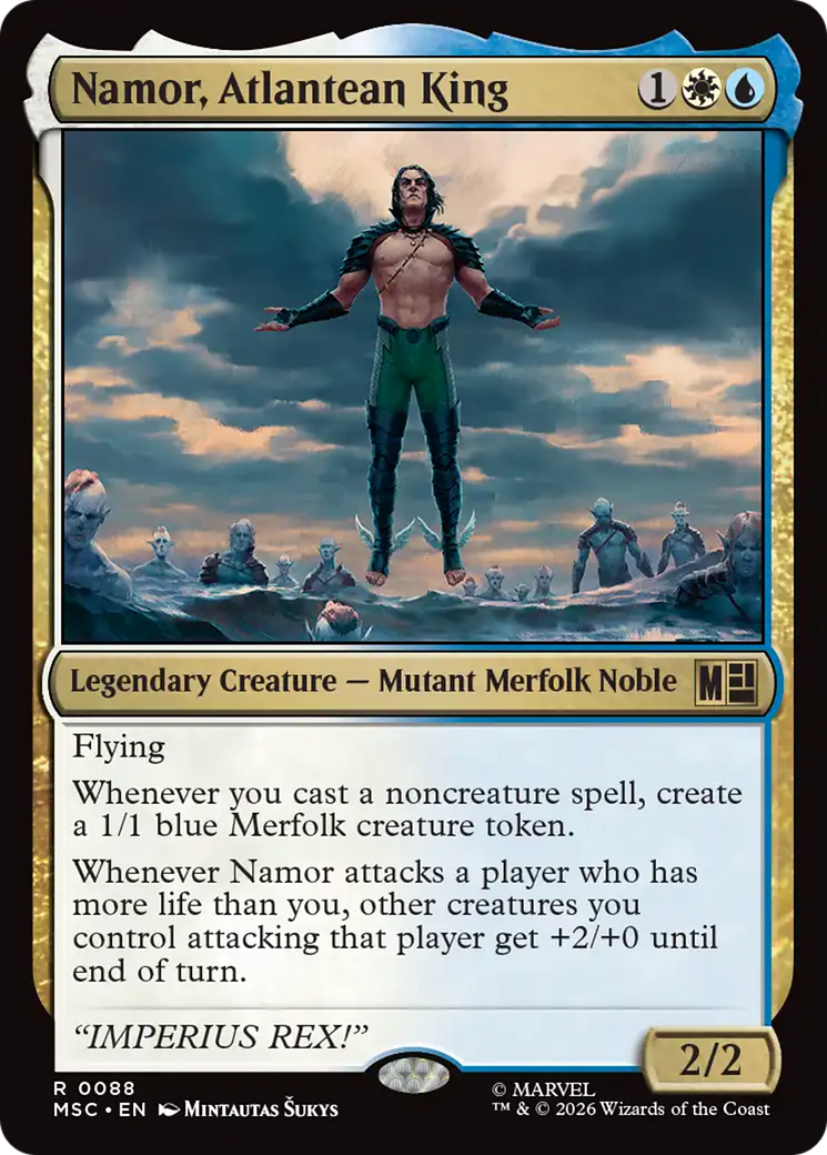 Namor, Atlantean King [Marvel Super Heroes Commander] | Magic Magpie