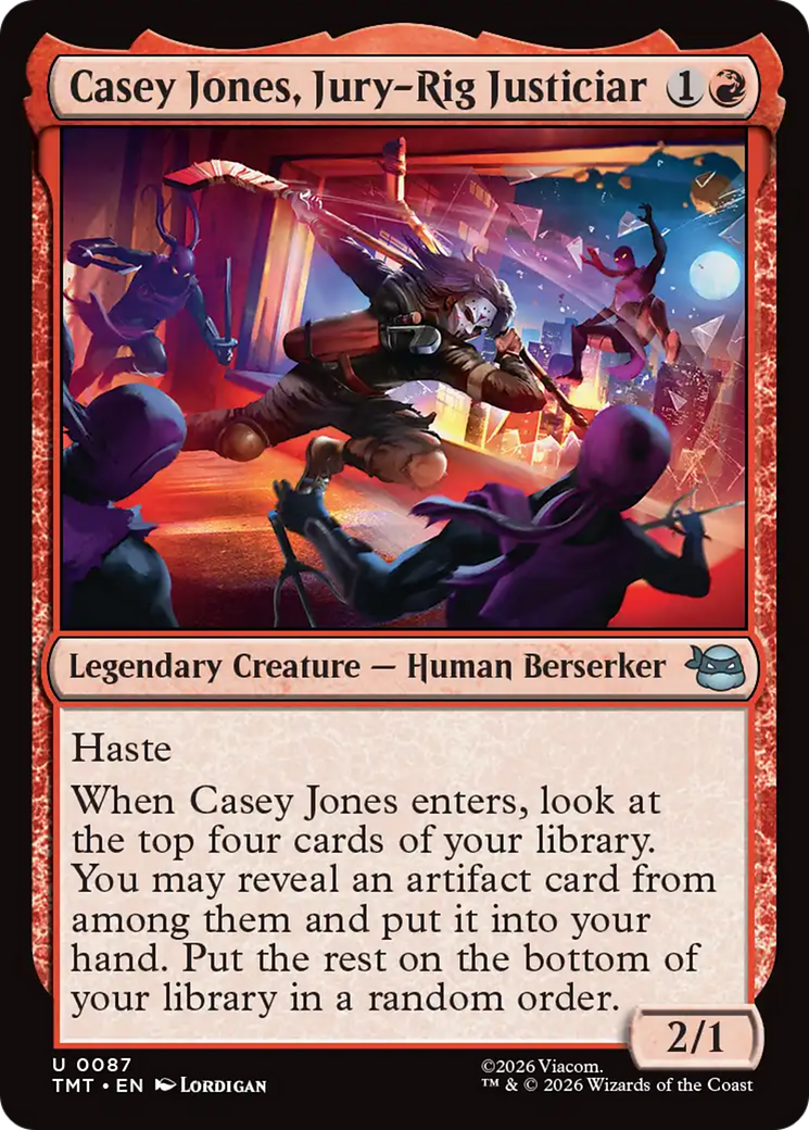 Casey Jones, Jury-Rig Justiciar [Teenage Mutant Ninja Turtles] | Magic Magpie