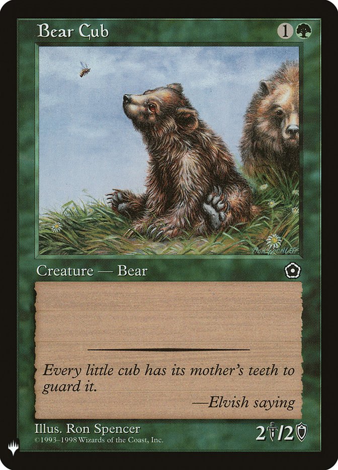 Bear Cub [Mystery Booster] | Magic Magpie