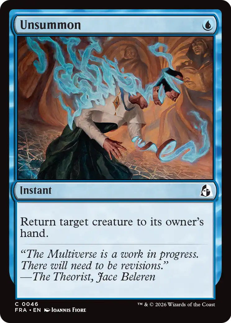Unsummon [Reality Fracture] | Magic Magpie