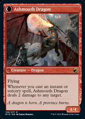 Smoldering Egg // Ashmouth Dragon [Innistrad: Midnight Hunt] | Magic Magpie