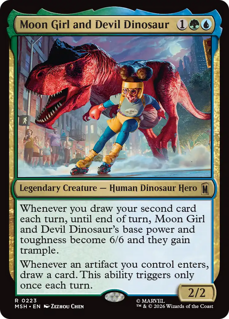 Moon Girl and Devil Dinosaur [Marvel Super Heroes] | Magic Magpie