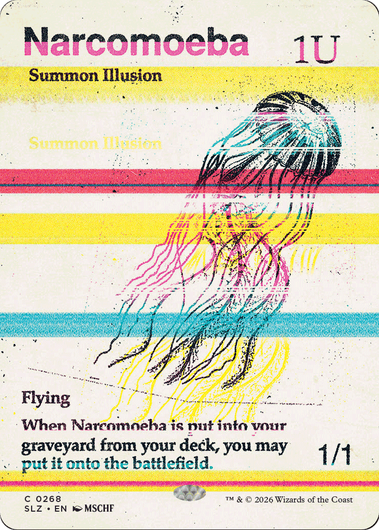 Narcomoeba (0268) [Secret Lair x MSCHF: The Zeta Set] | Magic Magpie