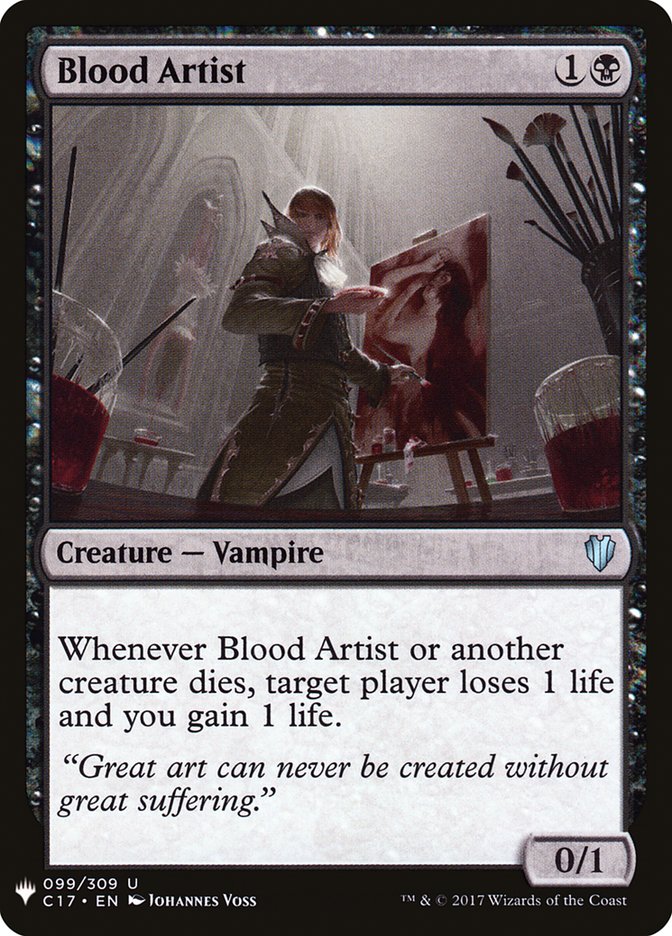 Blood Artist [Mystery Booster] | Magic Magpie