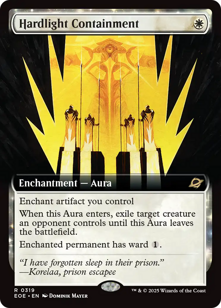 Hardlight Containment (Extended Art) [Edge of Eternities] | Magic Magpie