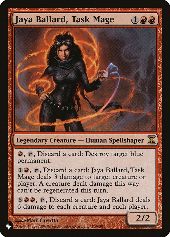 Jaya Ballard, Task Mage [The List] | Magic Magpie