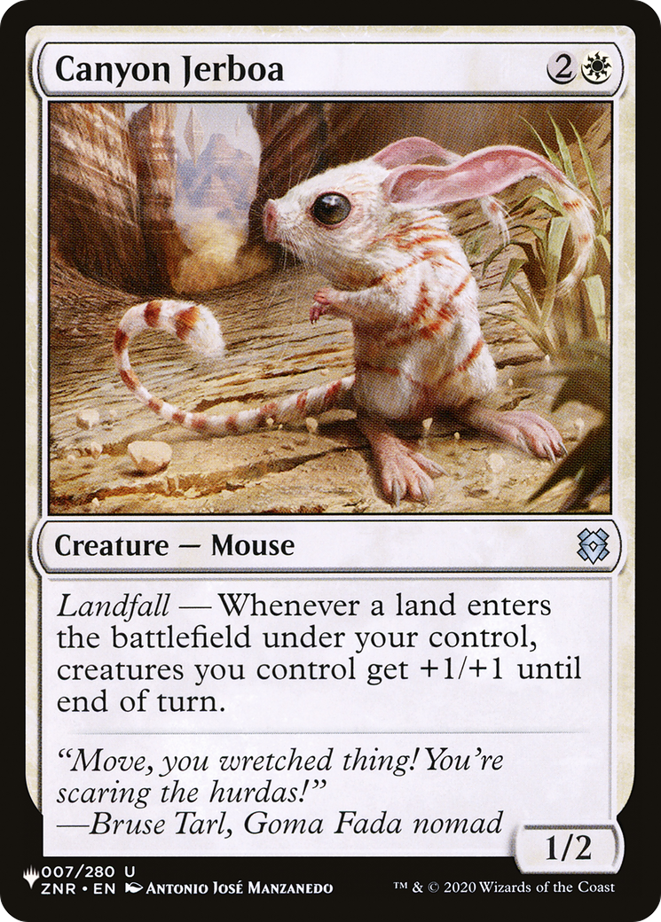 Canyon Jerboa [The List] | Magic Magpie