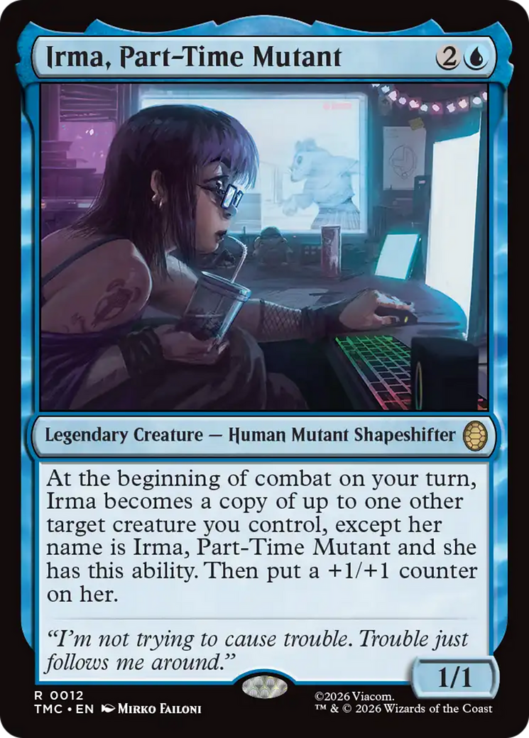 Irma, Part-Time Mutant [Teenage Mutant Ninja Turtles Commander] | Magic Magpie