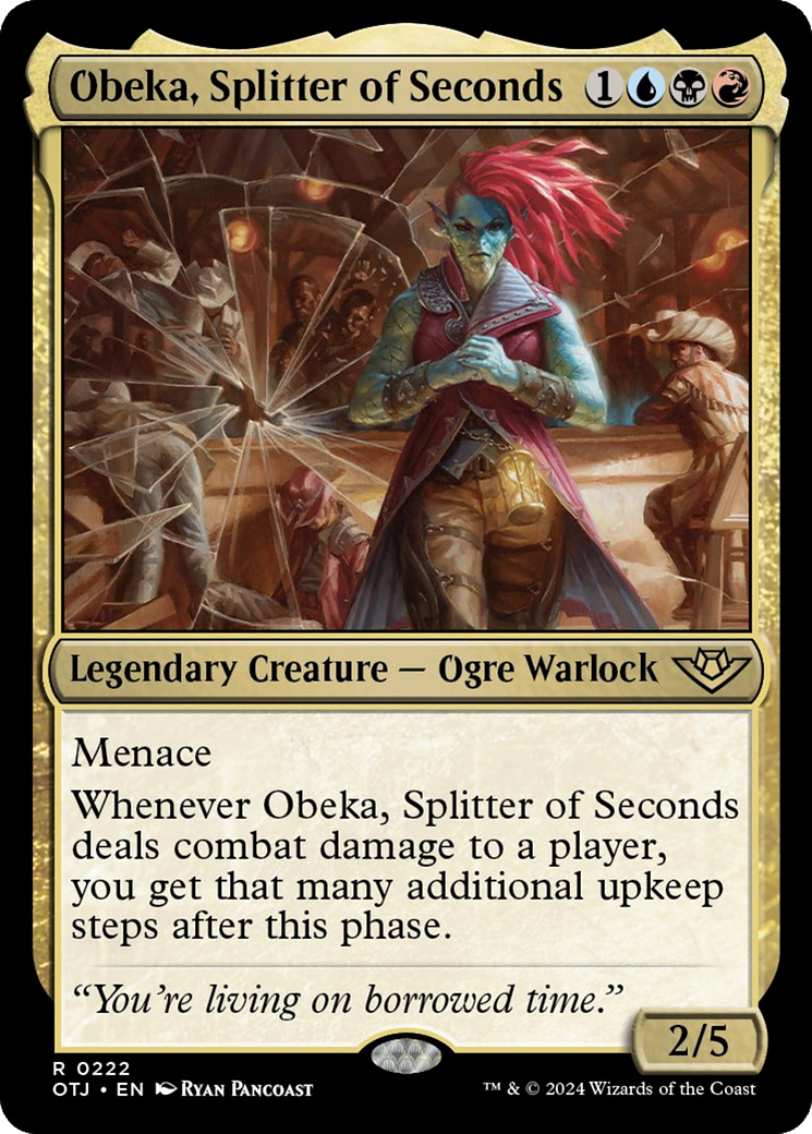 Obeka, Splitter of Seconds [Outlaws of Thunder Junction] | Magic Magpie