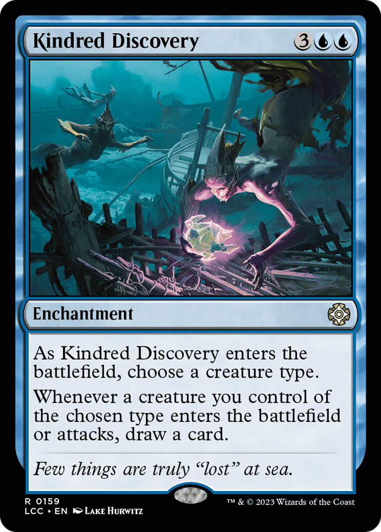 Kindred Discovery [The Lost Caverns of Ixalan Commander] | Magic Magpie