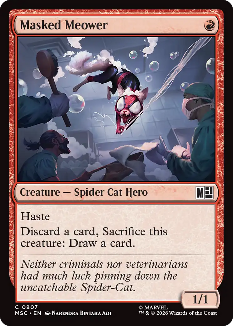 Masked Meower [Marvel Super Heroes Commander] | Magic Magpie
