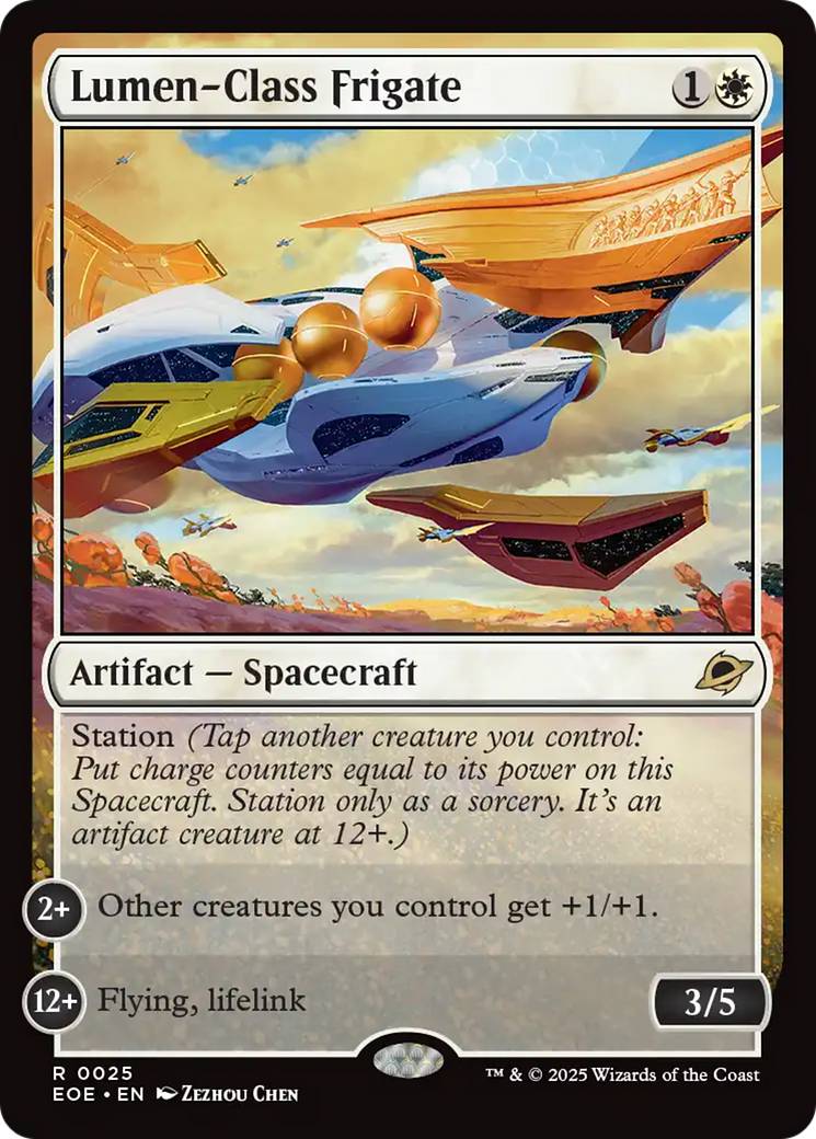 Lumen-Class Frigate [Edge of Eternities] | Magic Magpie