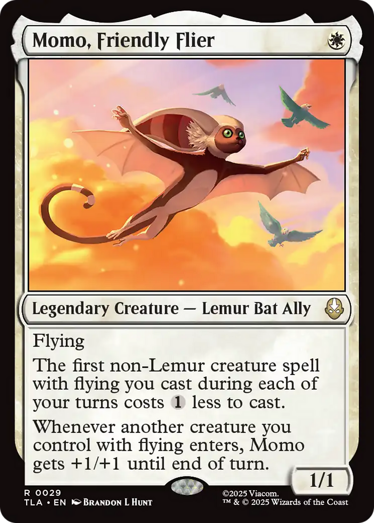 Momo, Friendly Flier [Avatar: The Last Airbender] | Magic Magpie