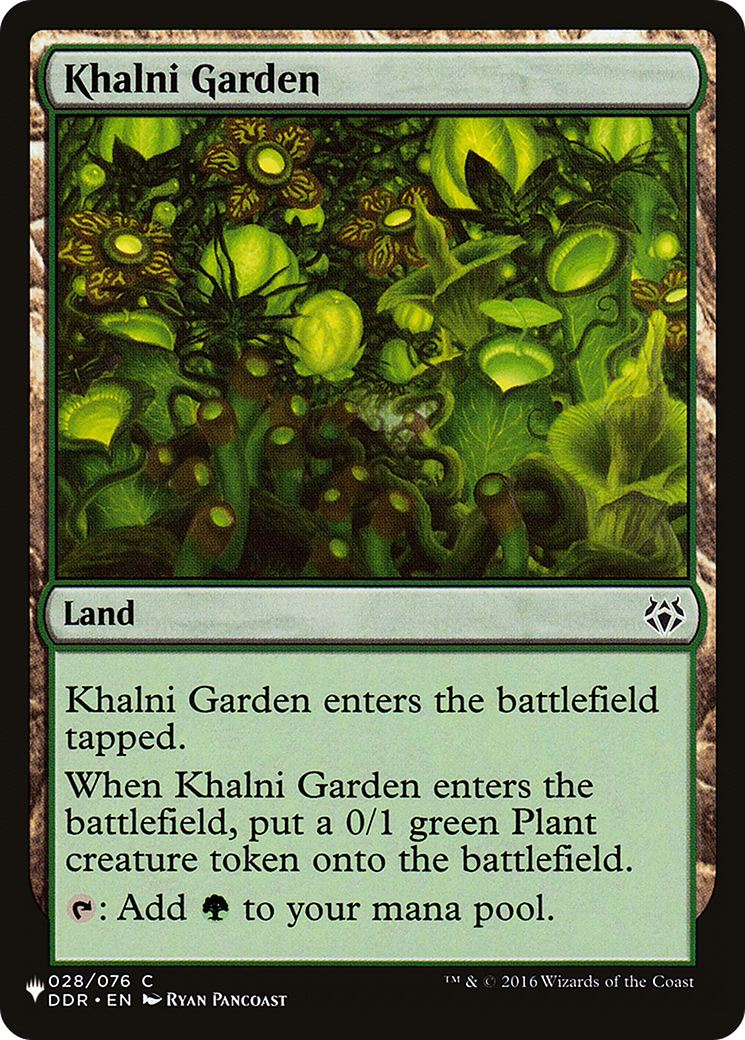 Khalni Garden [The List] | Magic Magpie
