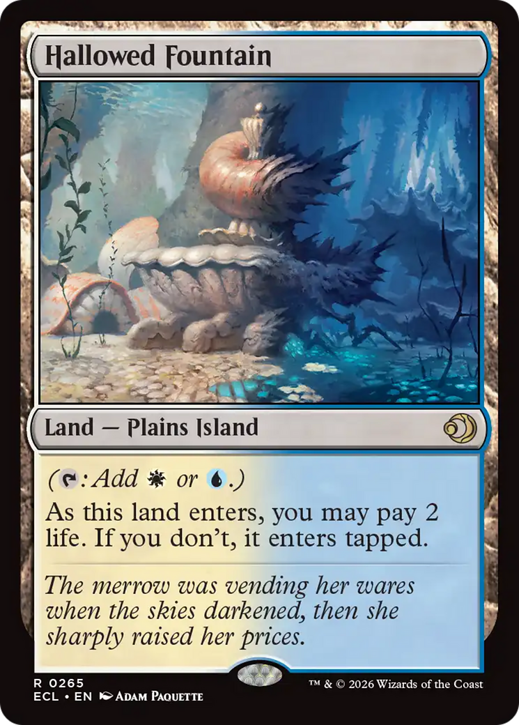 Hallowed Fountain [Lorwyn Eclipsed] | Magic Magpie