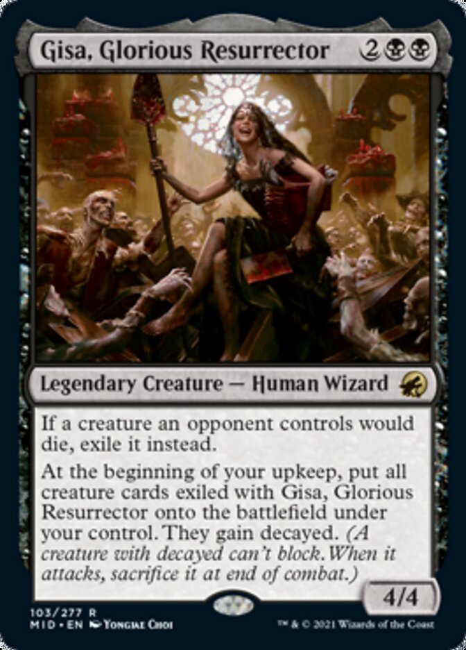Gisa, Glorious Resurrector [Innistrad: Midnight Hunt] | Magic Magpie