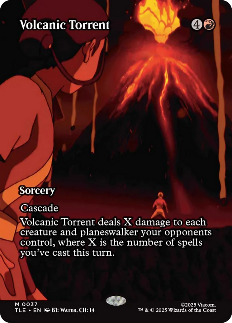 Volcanic Torrent (Borderless) [Avatar: The Last Airbender: Eternal-Legal] | Magic Magpie