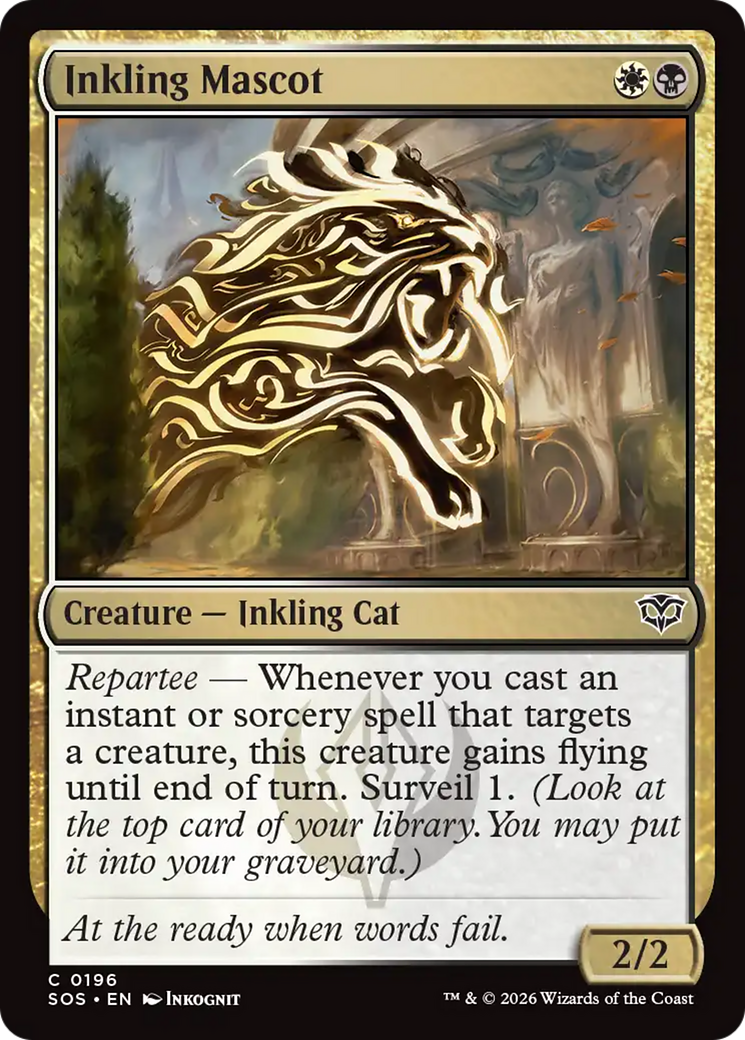 Inkling Mascot [Secrets of Strixhaven] | Magic Magpie