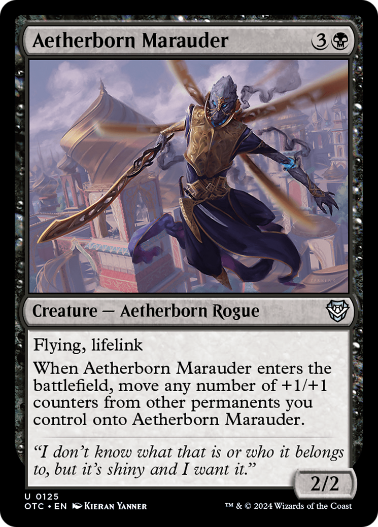 Aetherborn Marauder [Outlaws of Thunder Junction Commander] | Magic Magpie