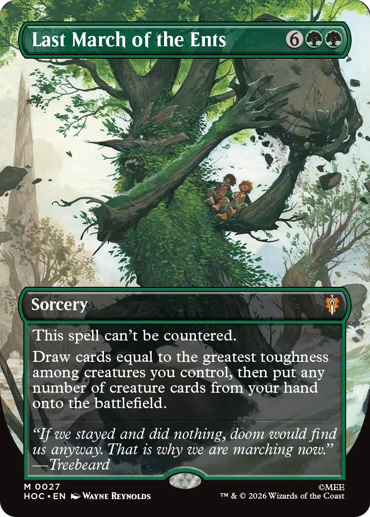 Last March of the Ents (Borderless) [The Hobbit: Eternal-Legal] | Magic Magpie