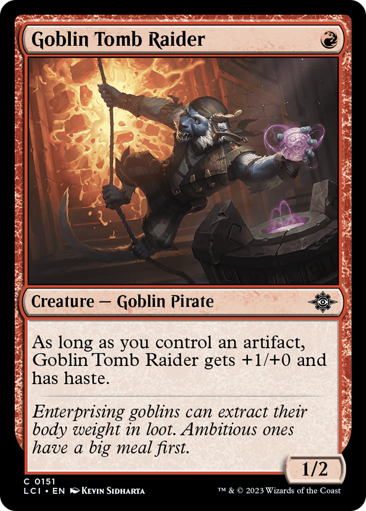 Goblin Tomb Raider [The Lost Caverns of Ixalan] | Magic Magpie