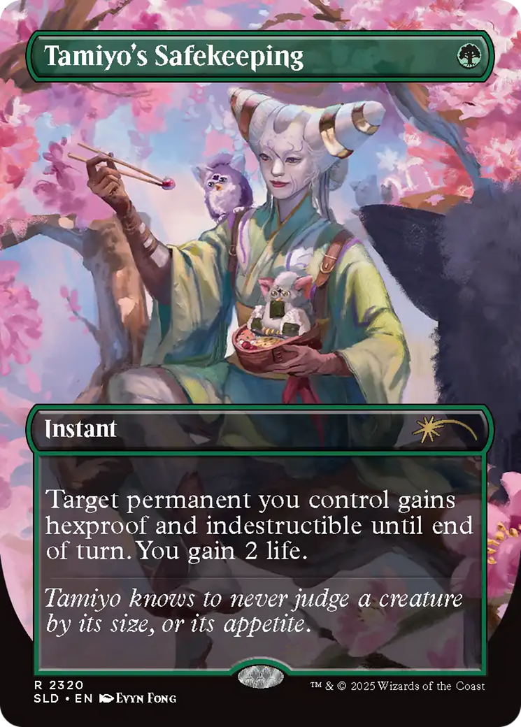 Tamiyo's Safekeeping (Rainbow Foil) [Secret Lair Drop Series] | Magic Magpie