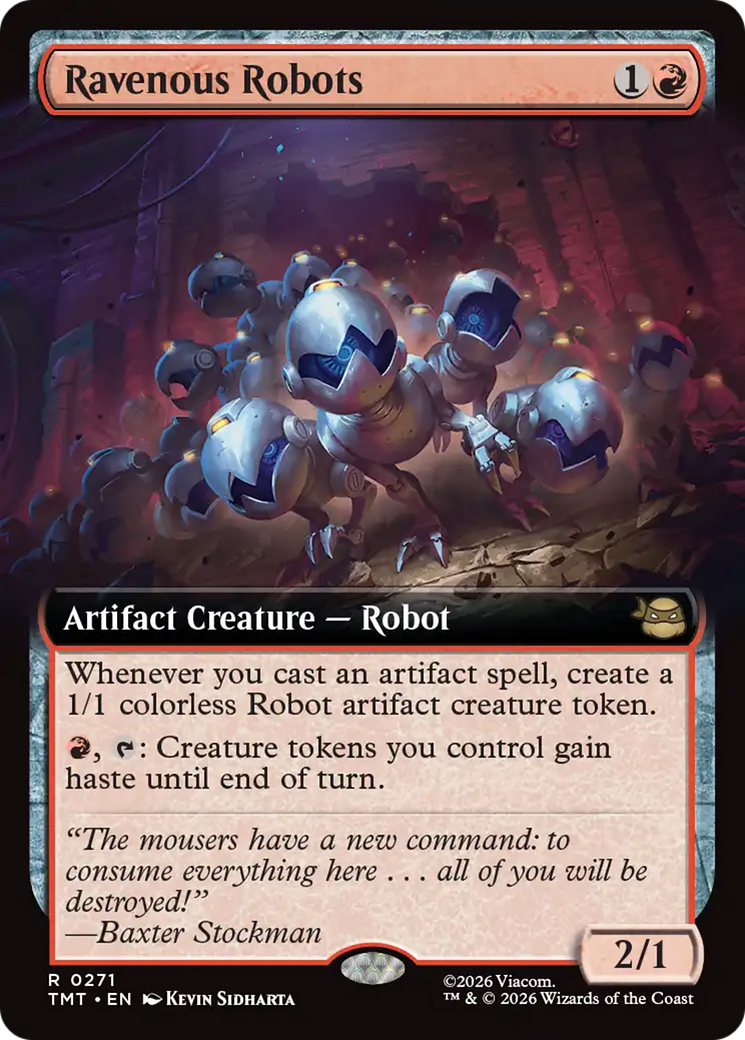 Ravenous Robots (Extended Art) [Teenage Mutant Ninja Turtles] | Magic Magpie
