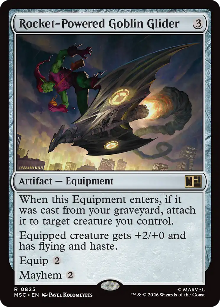Rocket-Powered Goblin Glider [Marvel Super Heroes Commander] | Magic Magpie