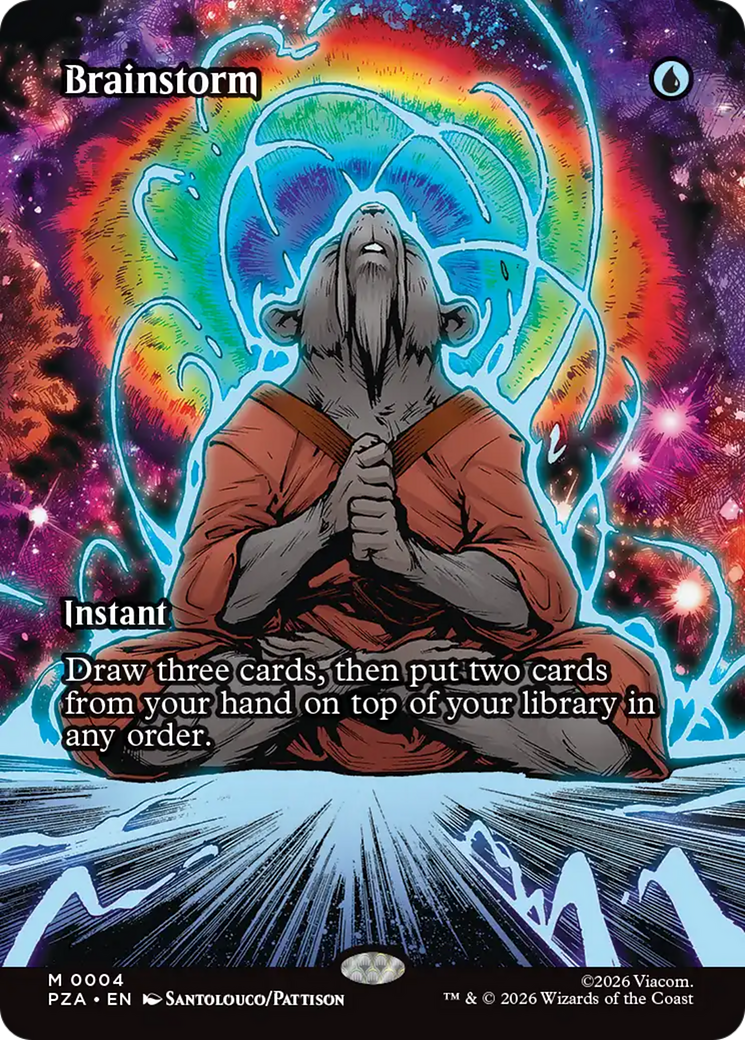 Brainstorm (Borderless) [Teenage Mutant Ninja Turtles Eternal-Legal] | Magic Magpie