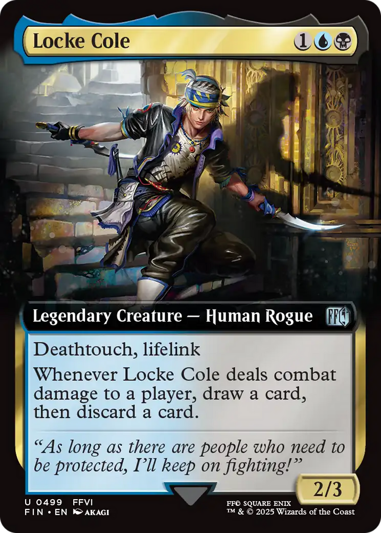Locke Cole (Extended Art) [FINAL FANTASY] | Magic Magpie