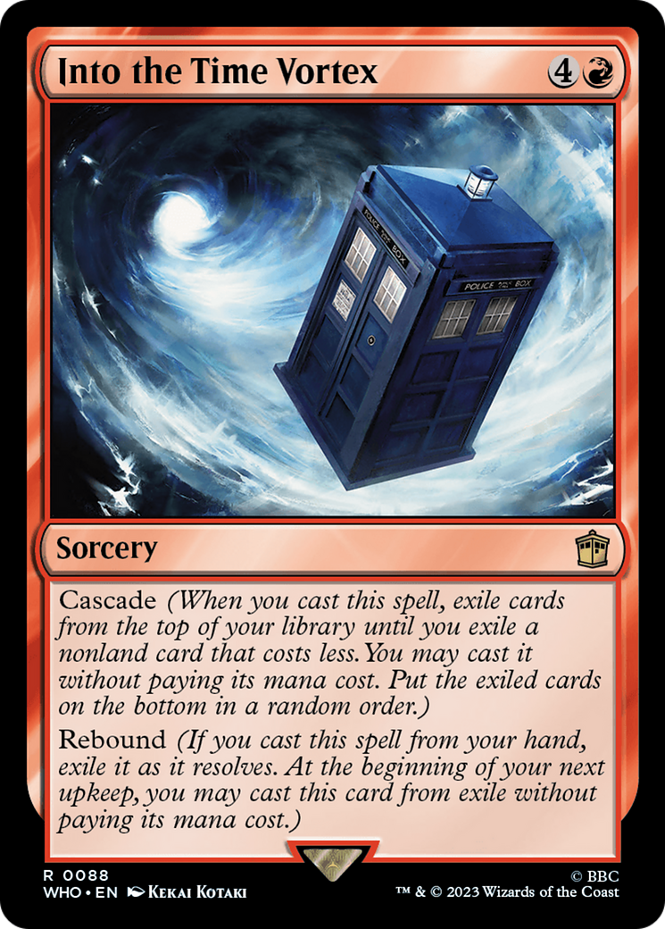 Into the Time Vortex [Doctor Who] | Magic Magpie