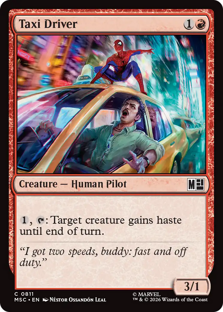 Taxi Driver [Marvel Super Heroes Commander] | Magic Magpie