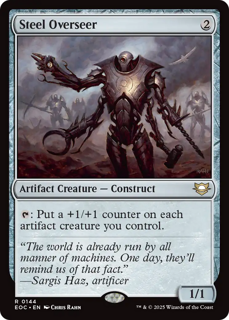 Steel Overseer [Edge of Eternities Commander] | Magic Magpie