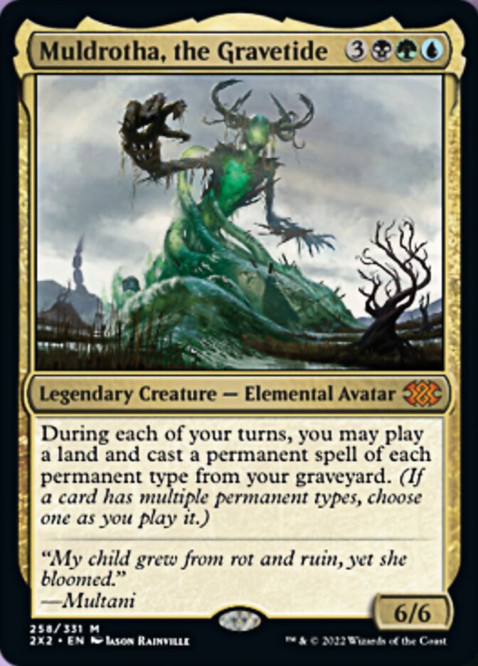 Muldrotha, the Gravetide [Double Masters 2022] | Magic Magpie