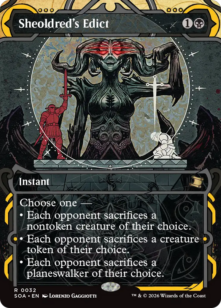 Sheoldred's Edict [Secrets of Strixhaven: Mystical Archive] | Magic Magpie