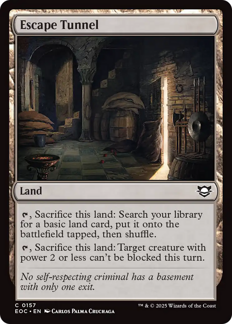 Escape Tunnel [Edge of Eternities Commander] | Magic Magpie