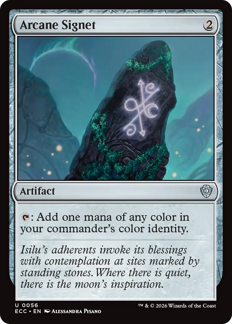 Arcane Signet (0056) [Lorwyn Eclipsed Commander] | Magic Magpie