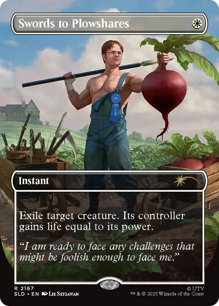 Swords to Plowshares (2167) [Secret Lair Drop Series] | Magic Magpie