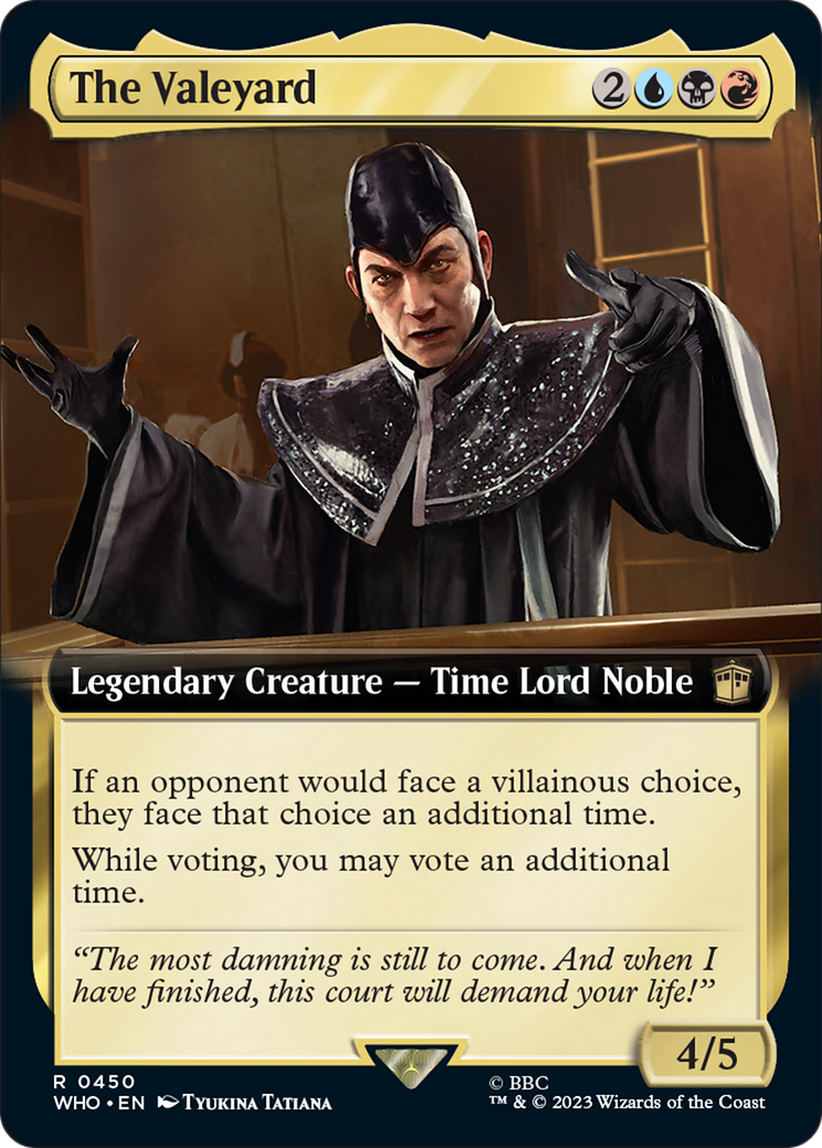 The Valeyard (Extended Art) [Doctor Who] | Magic Magpie