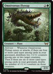 Omnivorous Flytrap [Duskmourn: House of Horror] | Magic Magpie