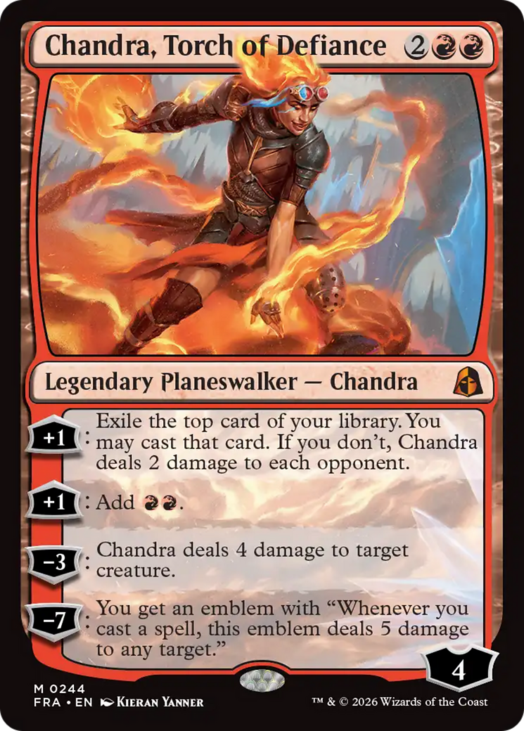 Chandra, Torch of Defiance [Reality Fracture] | Magic Magpie
