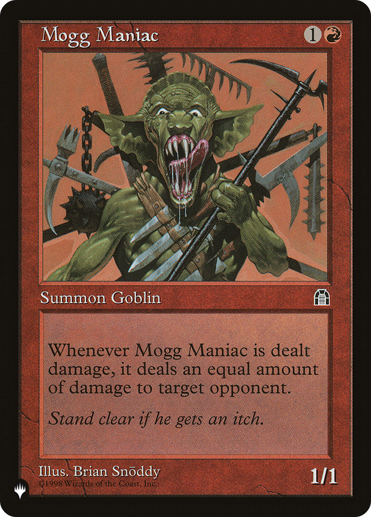 Mogg Maniac [The List Reprints] | Magic Magpie