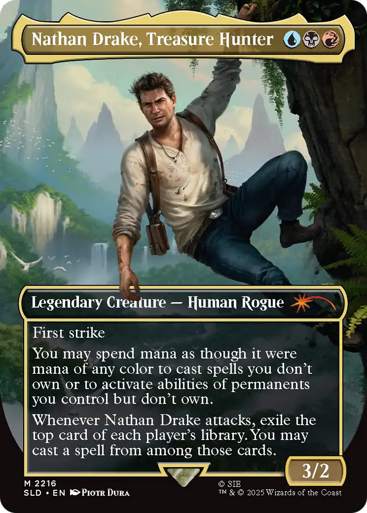 Nathan Drake, Treasure Hunter [Secret Lair Drop Series] | Magic Magpie