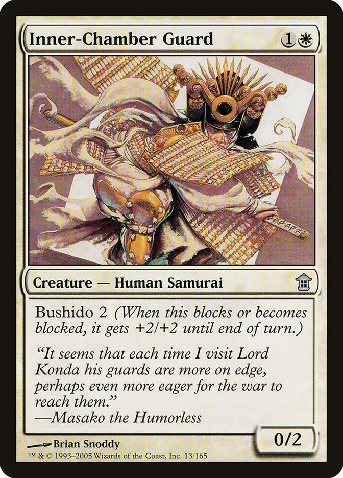 Inner-Chamber Guard [Saviors of Kamigawa] | Magic Magpie