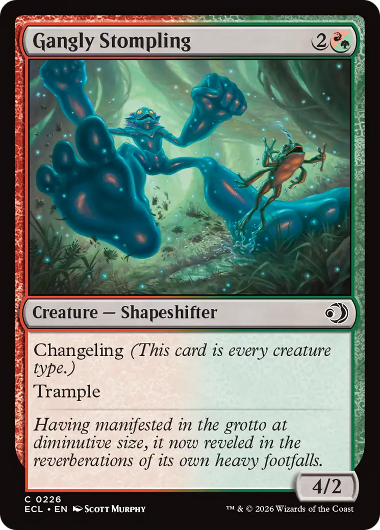 Gangly Stompling [Lorwyn Eclipsed] | Magic Magpie