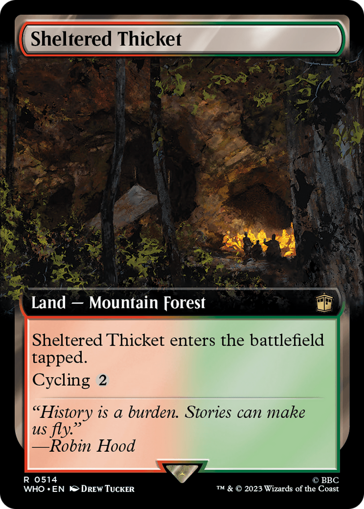 Sheltered Thicket (Extended Art) [Doctor Who] | Magic Magpie