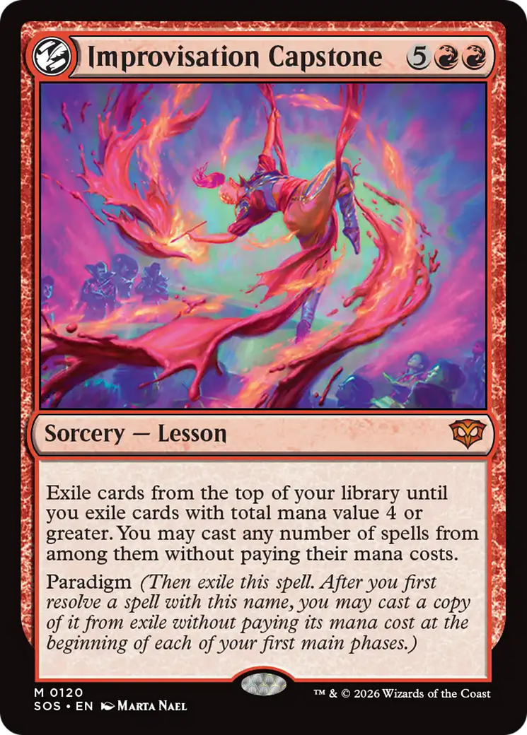 Improvisation Capstone [Secrets of Strixhaven] | Magic Magpie