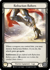 Refraction Bolters [U-WTR117] (Welcome to Rathe Unlimited)  Unlimited Normal | Magic Magpie